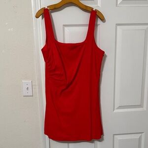 ANTONIO MELANI Red Midi Dress